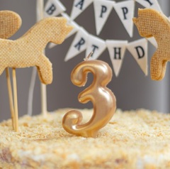 СВЕЧИ ЦИФРЫ 1 ШТ.