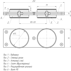 Приспособления для заточки конькобежных коньков