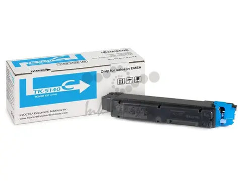 Тонер-картридж Kyocera голубой TK-5140С ECOSYS P6130cdn/M6x30cdn. Ресурс 5000 стр.