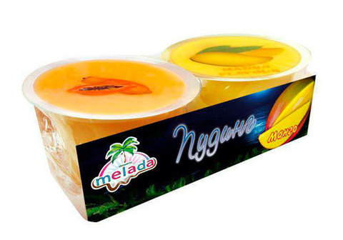 Пудинг "Melada" папайя и манго, 220г