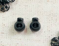 Фиксаторы, 4 мм, чёрный