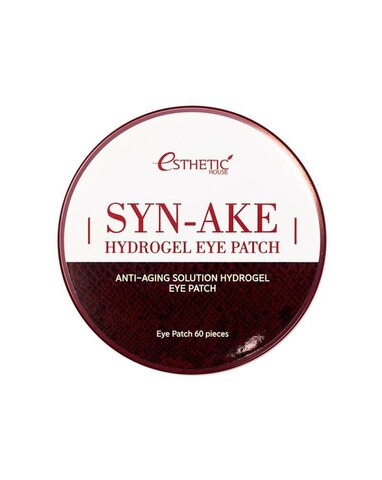 [ESTHETIC HOUSE] Гидрогел. патчи д/ глаз ЗМЕИНЫЙ ПЕПТИД SYN-AKE HYDROGEL EYEPATCH