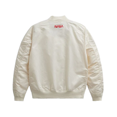 Бомбер Alpha Industries L-2B NASA Gen II OFF WHITE (Белый)