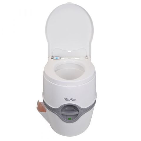 Купить туалет походный туристический Thetford Porta Potti 565 White Electric для кемпинга недорого с доставкой.