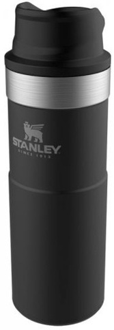 Картинка термостакан Stanley classic 0,47l trigger action 1-hand черный new - 1