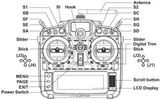 Аппаратура управления FrSky Taranis X9D Plus SE (Carbon fiber) 2.4 ГГц 24 канала ACCESS +кейс EVA