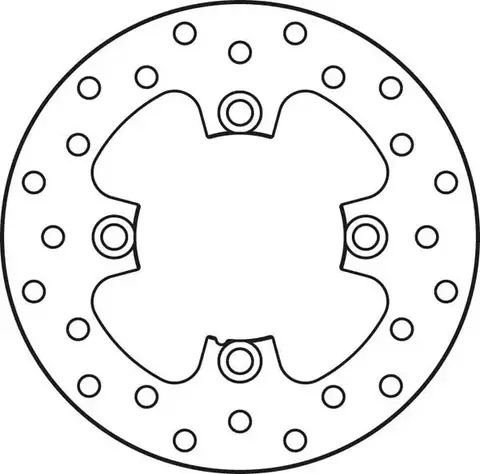 Диск тормозной передний KX/RM