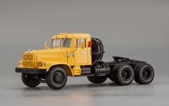 KRAZ-258B truck tractor yellow 1:43 Nash Avtoprom