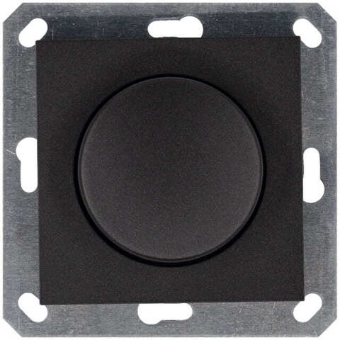 Светорегулятор/диммер поворотный 30-400W, 230V~ 50Hz. Цвет Антрацит. Jasmart. G4012B