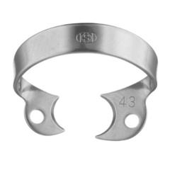 № 43 - Кламп для коффердама аналог Brinker B3 для моляров KSK (Dentech Corporation, Япония)