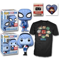 Набор Funko POP! Marvel: Spider-Man Blue Collector Corps Mystery Box (Размер - XL)