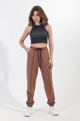 Брюки Сияние стиля-1 Виотекс ШОКОЛАДНЫЙ
