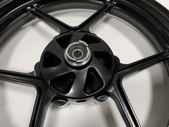 Передний колёсный диск Arashi для Kawasaki Ninja 250R 2008-2012 черный