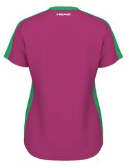 Женская теннисная футболка Head Tie-Break T-Shirt - vivid pink