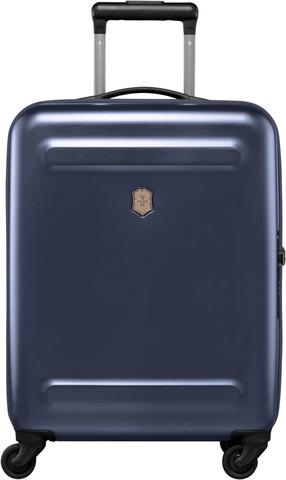 Чемодан Victorinox Etherius 17.1, с возможностью расширения на 4 см, синий, 39x20x55 см, 34 л