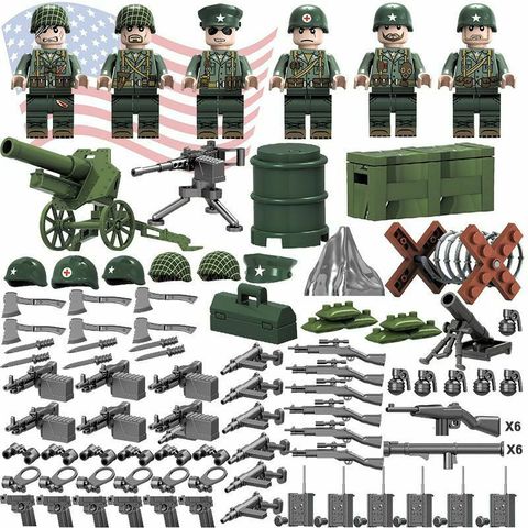 Минифигурки Военных Армия США серия 399