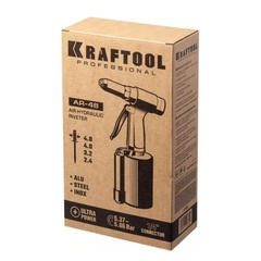 KRAFTOOL AR-48, 2.4 - 4.8 мм, пневматический заклепочник (31184)
