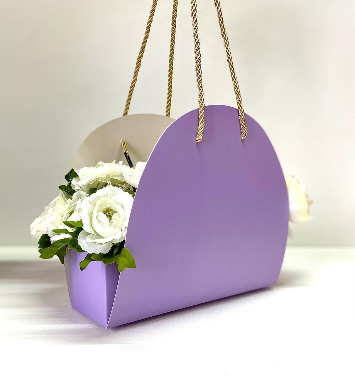 Коробка сумка для цветов