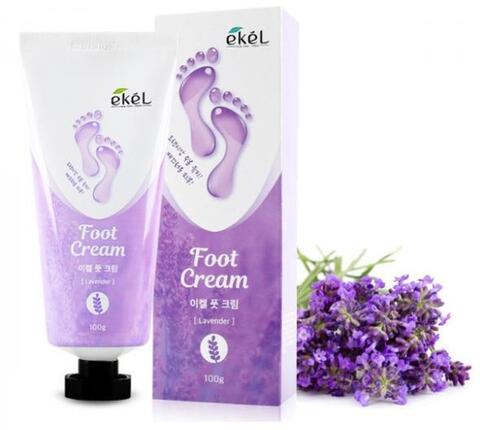 Крем для ног EKEL Foot Cream Lavander, 100мл