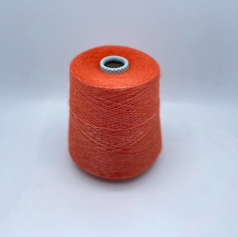 Cariaggi (пр.Италия),art-Alba 2500м/100 гр. 60% Кашемир 40%Шелк , цвет-Огненно-оранжевый(47/10) ,арт-28523
