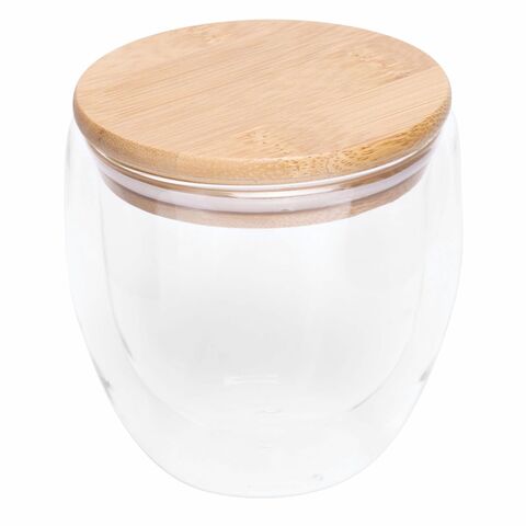Стакан с двойными стенками BAMBOO ART S, объем ок. 250 ml