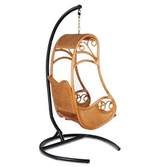Подвесное кресло из натурального ротанга Hanging Honey