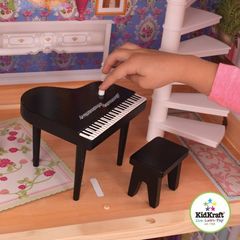 Винтажный кукольный дом для Барби "Магнолия" (Magnolia) с мебелью 13 предметов