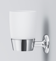 Стеклянный стакан с настенным держателем AM.PM LIKE - A8034300