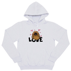 Толстовка "Пекинес - LOVE"