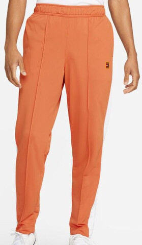 Теннисные брюки Nike Court Heritage Suit Pant M - hot curry/white