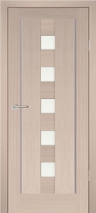 Дверь PS-34 / Цвет Капучино Мелинга / белый сатинат / Двери PROFILO PORTE