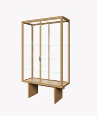 Витрина Private GUBI  дубовый шпон/стекло 1100х450х1910h