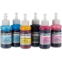 Набор чернил DCTEC EverNew для Epson Epson L8050, Epson L18050. 6 цветов по 70 мл