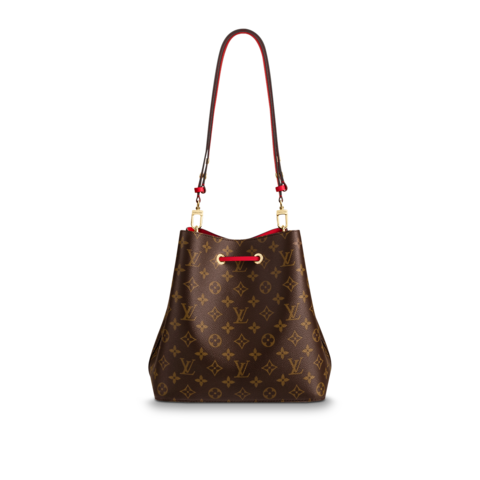 Сумка Louis Vuitton Neonoe MM (красная фурнитура)