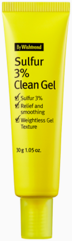 By Wishtrend Sulfur 3% Clean Gel гель против акне 30г