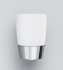 Стеклянный стакан с настенным держателем AM.PM LIKE - A8034300