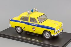 Moskvich-407 Police yellow 1:24 Legendary Soviet cars Hachette #77