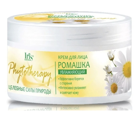 IRIS PHYTOTHERAPY Крем для лица Ромашка Увлажняющий 180мл