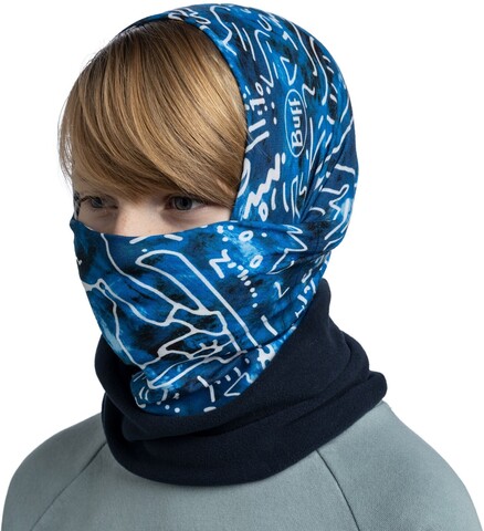 Картинка шарф-труба Buff Polar Tivat Blue - 2