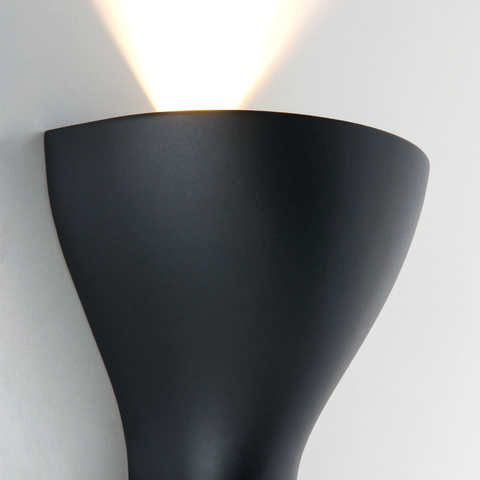 Настенный светодиодный светильник Eos LED чёрный MRL LED 1021