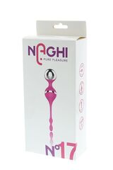 Розовый вагинальные шарики с вибрацией NAGHI NO.17 RECHARGEABLE DUO BALLS - 