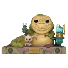 Фигурка Funko POP! Moment Bobble Star Wars Ep 6 RotJ 40th Jabba The Hutt & Salacious
