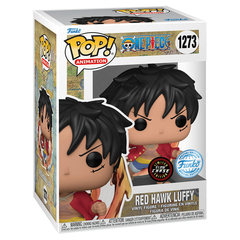 Funko POP! One Piece: Red Hawk Luffy (Chase Exc) (1273) (Бамп)