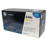 Картридж HP 646A лазерный желтый (12500 стр)