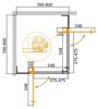 Cezares SLIDER-A-2-70/80-BR-GM SLIDER-A-2-70/80-BR-GM Душевой уголок