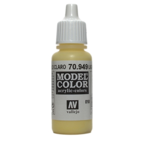 Model Color Light Yellow 17 ml.