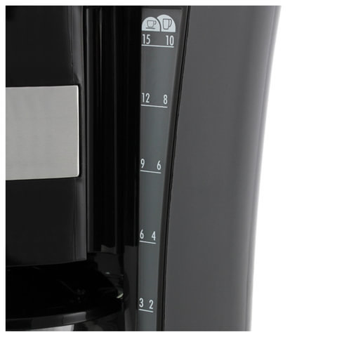 Кофеварка капельная DELONGHI ICM 15210, 900 Вт, объем 1,25 л, автоотключение, подогрев, черная, ICM15210