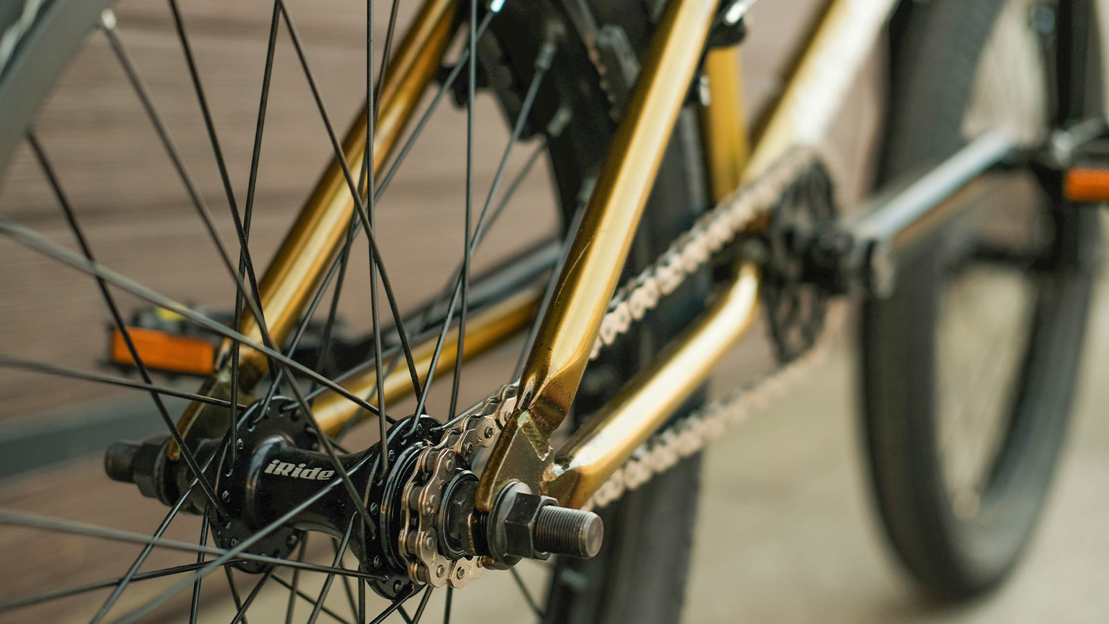 EasyRider 20' Gloss Translucent Yellow - BMX | iRide shop фото 6