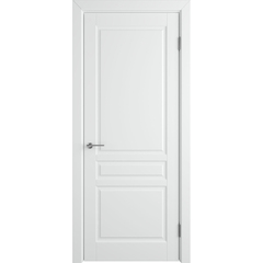 Купить Межкомнатная дверь эмаль Stockholm Polar белая глухая
