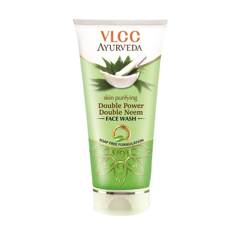 Skin Purifying DOUBLE POWER DOUBLE NEEM Face Wash, VLCC (ДВОЙНОЙ НИМ ДВОЙНАЯ СИЛА гель для умывания), 100 мл.